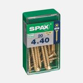 Spax Sarı 4x40 mm Havşa Vida