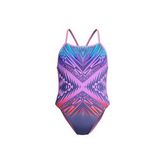 Speedo Speedo Plmt Dıgı Vbk 1pc Af Blue Kadın Yüzme Mayosu 8-00349918346 Mavi