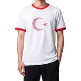 Sportive Türkiye Baskılı Çocuk Beyaz Günlük Stil T-Shirt 26DU0004-BYZ - 10 - 12 Yaş