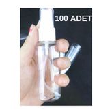 Sprey Başlıklı Boş Şişe 50Ml 100 Adet + 6 Hediye