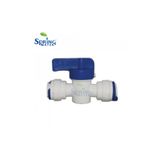 SPRİNG Kelebek vana 1/4 (6mm )giiriş çıkışlı ara vana