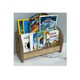 Squall Montessori Ahşap Yer Kitaplığı Çok Kullanışlı Kitaplık