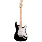 Squier Sonic Stratocaster Akçaağaç Klavye WPG Black Elektro Gitar