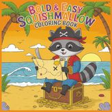 SquishMallow Bold and Easy Coloring Book