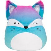 Squishmallow Pembe Mavi Tilki Vickie 20 cm