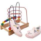 Şrbb 4798 Kız Bebek Ortopedik İlk Adım Ayakkabısı Pembe