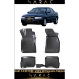 Srcmats Audi A4 1997 Model Araca Özel 3D Havuzlu Paspas
