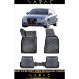 Srcmats Audi A4 2001 Model(Yeni Kasa) Araca Özel 3D Havuzlu Paspas