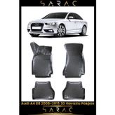 Srcmats Audi A4 2010 Model Araca Özel 3D Havuzlu Paspas