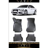 Srcmats Audi A4 2016 Model(Eski Kasa) Araca Özel 3D Havuzlu Paspas