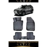 Srcmats Dacia Duster 4X2 2015 Model Araca Özel 3D Havuzlu Paspas
