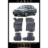 Srcmats Fiat Albea 2007 Model Araca Özel 3D Havuzlu Paspas