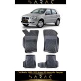 Srcmats Fiat Palio 5 Kapı 1997 Model Araca Özel 3D Havuzlu Paspas