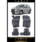 Srcmats Fiat Palio 5 Kapı 2007 Model Araca Özel 3D Havuzlu Paspas