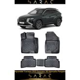 Srcmats Hyundai Tucson 2023 Model Araca Özel 3D Havuzlu Paspas