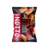 Sriracha Aromalı Yer Fıstıklı Protein Cipsi