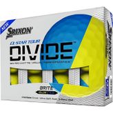 Srixon Q-Star Tour Divide Mavi/Sarı Golf Topları