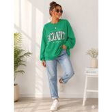 ST Kadın Yeşil Bisiklet Yaka Sweatshirt