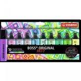 Stabilo 10 Renk 70/10-1-20 Boss Original Soğuk Renkler Arty Fosforlu Kalem
