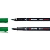 Stabilo Asetat Kalemi Permanent F Seri Yuvarlak Uç 0.7 MM Yeşil 842/36