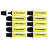 Stabilo Boss 10 Adet Sarı Pastel Fosforlu Kalem
