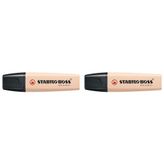 STABILO BOSS NatureCOLORS - Fosforlu Kalem - Bej (2 paketi)