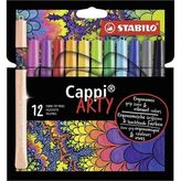 stabilo cappi arty 12 renk sanatsal keçeli kalem 168/12-1-20 - Yok