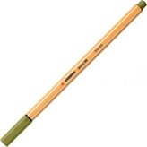 Stabilo Point 88 0,4 mm Yosun Yeşili İnce Uçlu Keçeli Kalem 1 Adet Yazım İçin - 3BP-Yeşil