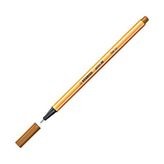Stabilo Sarı Renkli Keçe Uçlu İnce Kalem 10 Adet 0.4 mm Ölçüler ile 88 Point