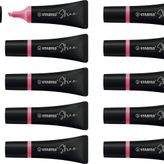 Stabilo Shine 10'lu Paket Pembe Fosforlu Kalem