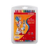 Stabilo Yippy Wax Mum Boya 24 Lü Paket