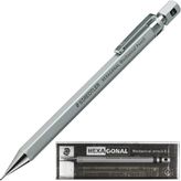 Staedtler Hexagonal Teknik Çizim Kalemi (0,5mm) - Gümüş
