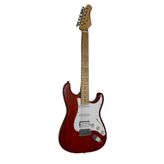 Stagg Elektro Gitar Ses-55 Stf Red Hss
