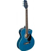 Stagg SA20ACE Mavi Akustik Elektro Gitar