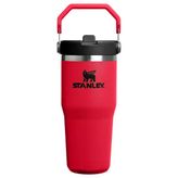 Stanley Flip Straw Tumbler Mini Pipetli Termos Bardak 0,59 Lt Chili Black