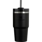 Stanley Quencher H2.0 Flowstate Siyah 0.59 lt Pipetli Çelik Termos