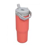 Stanley The Iceflow Flip Straw Pembe 0,89 Lt Pipetli Termos Bardak