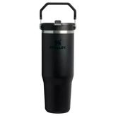 Stanley The IceFlow Flip Straw Siyah 0.89 lt Pipetli Termos