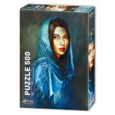 Star 500 Parça Mavi Zambak Puzzle