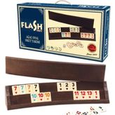 Star Flash Oval Ağaç Okey Takımı - Ahşap