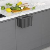 Starax S-2575 Askılı 5 l Antrasit Çöp Kovası