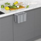 Starax S-2575 Askılı 5 lt Gri Çöp Kovası