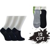 Staray 0500 Bambu Bayan Sneakers 12'li - Beyaz