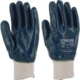 Starline E-380 Nitril Eldiven No:10 12LI - Siyah