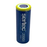 Starseven 3.7V Li-Ion 18500 2000 Mah 3c Şarjlı Pil