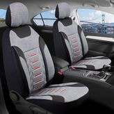 Startcar Skoda Forman 2+1 Keten Oto Koltuk Kılıfı Ön Arka Set Füme Edition Seri Scr