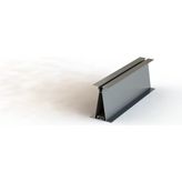 State Güneş paneli (Solar) için Aluminyum Ray Profil 26 cm - Gri