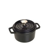 Staub Döküm Tencere 14 Cm - Siyah