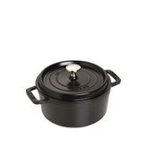 STAUB Döküm Tencere 18 cm Siyah