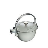 Staub Grafit Döküm Demlik - Gri